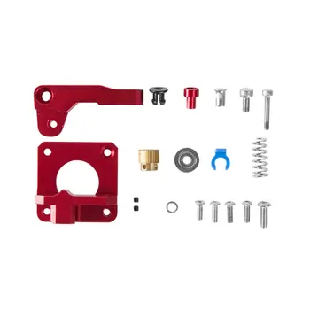 

Red Metal Extrusion Mechanism Kit Cr-10 And Ender Series Hictop Upgrade Replacement Aluminum Mk8 Extruder Drive Feed