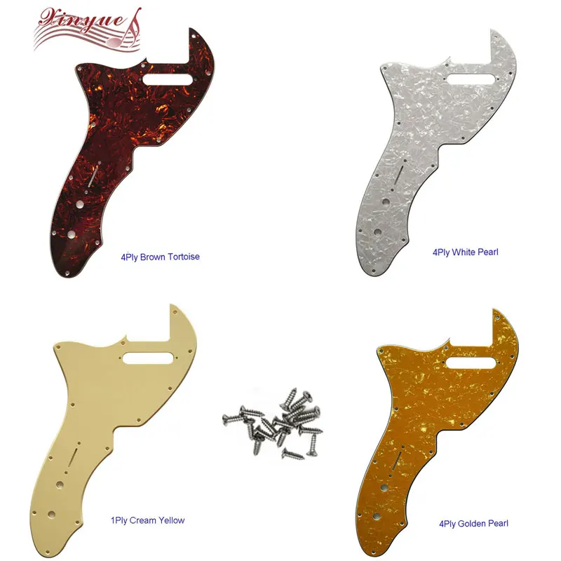 

Xinyue детали для гитары для левой руки 12 дюймов Тонкая гитарная Накладка для защиты от царапин