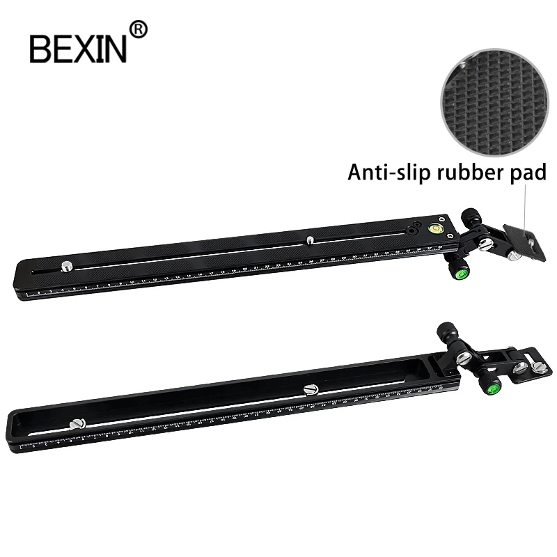 긴 퀵 릴리스 플레이트, 긴 노드 슬라이드 레일 어댑터, 망원 렌즈 브래킷 지지 홀더, RRS ARCA 스위스 카메라 삼각대