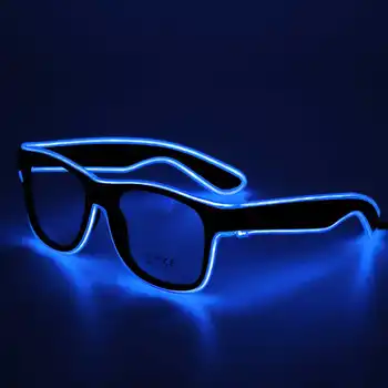Sound Control Luminous Fashion EL Wire Neon LED Cold Light Glasses for Dancing Party Bar Meeting Glow Rave Costume Party
Sound Control Luminous Fashion EL Wire Neon LED Cold Light Glasses for Dancing Party Bar Meeting Glow Rave Costume Party