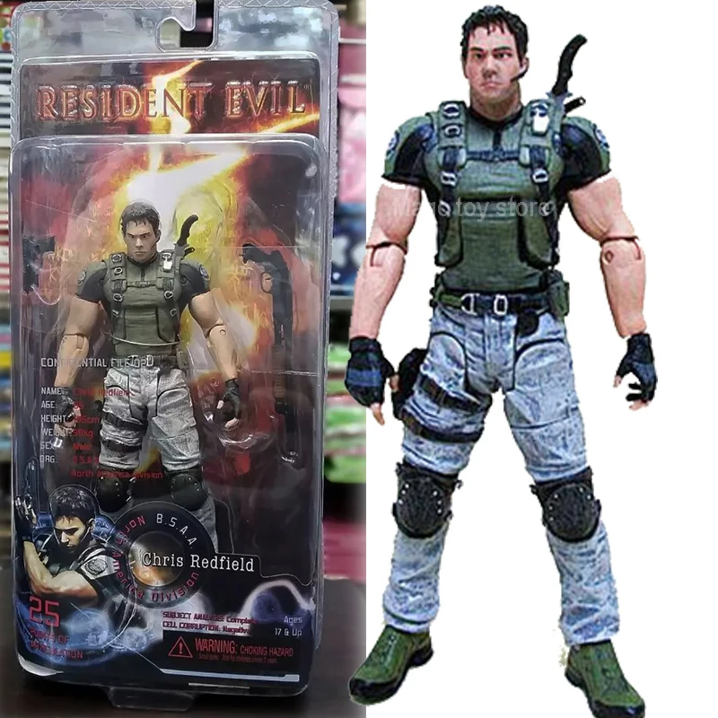 Biohazard Neca Figure - Action Figure Model Toys 18cm Pvc