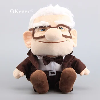 

27 cm House Flying Elderly Figure Cute Anime Cartoon Elderly Figure Plush Toys Doll Peluche Kawaii Stuffed Toy Women Kids Gift