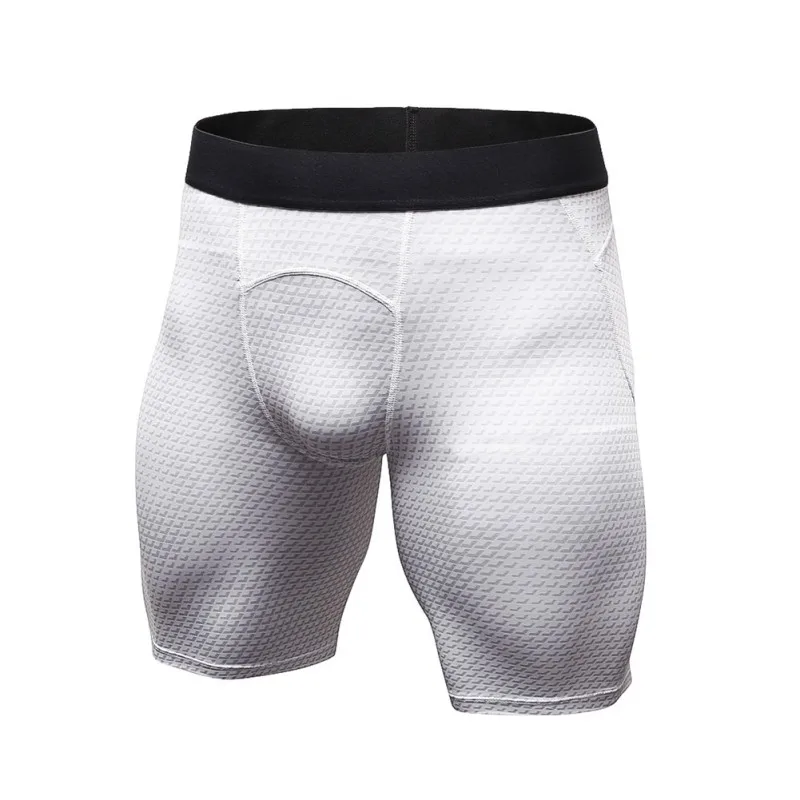 Men Quick Dry Athletic Short Tights Unfading Sport Leggings Gym Running Workout Fitness Shorts Compression Tights Shorts
