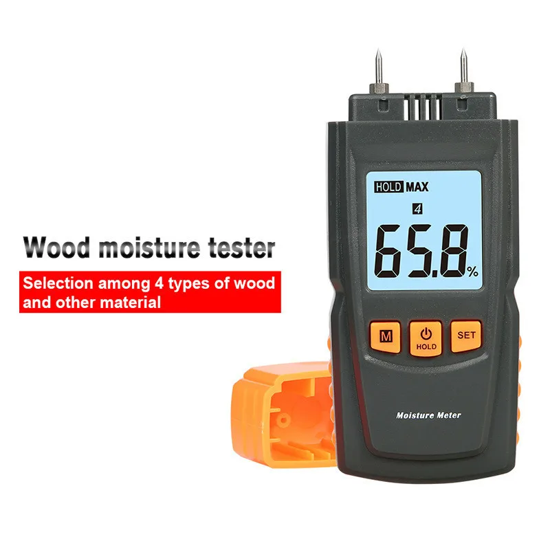 

GM605 Wood Moisture Meter Cement Board Brick Moisture Meter Wood Moisture Meter