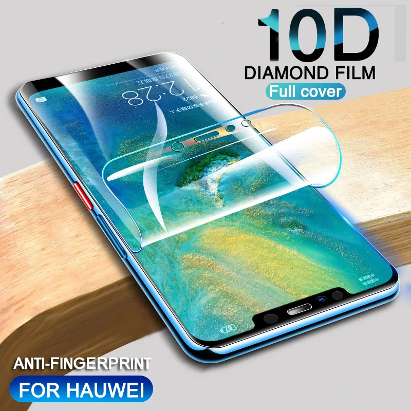 10D Гидрогелевая пленка для huawei Honor 9X 8X Max 8A 20i 10i V20 Защитная пленка для huawei Honor 10 Lite 20 S 20 8S Play 3