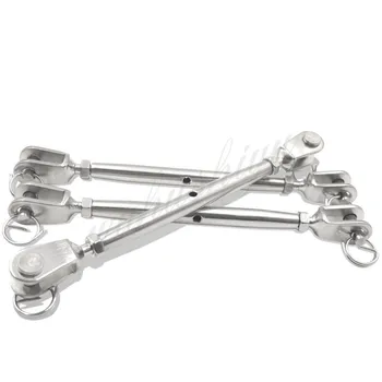 304 스테인리스 스틸 304 리깅 나사, 폐쇄 바디 턱, 턱 턴버클, M5, m6, m8, m10, m12, m16, m20