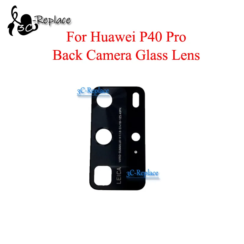 Для Huawei P40 Pro ELS-NX9 ELS-N04 ELS-N29 задняя камера стеклянная крышка объектива корпусом