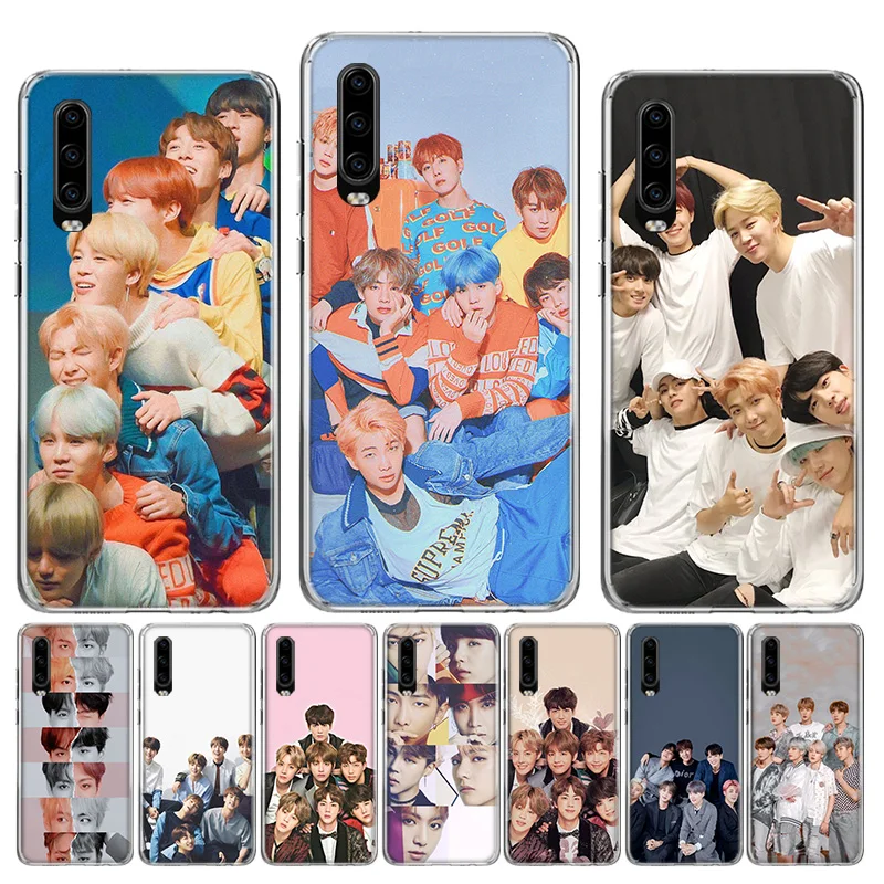 Bangtan KPOP Boys силиконовый чехол для телефона Huawei P40 P30 P20 Mate 30 20 10 P10 Pro + lite P Smart Z Plus 2019 2018