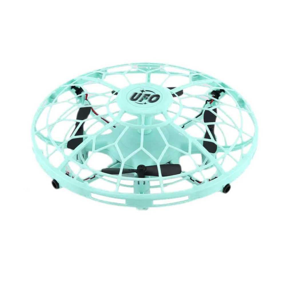 Мини Радиоуправляемый Дрон с датчиками 2,4G 4CH Квадрокоптер Gyro Fly Ball умный Небьющийся Карманный UFO безопасные игрушки для детей