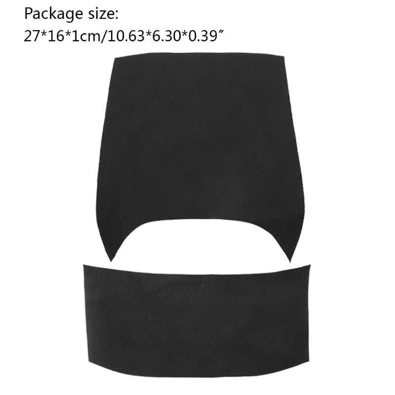 2 Pcs Interior Rear Armrest Scuff Plate Guard for Model 3 y Leather Pad Easy to Clean Cover Auto Interior Accessories