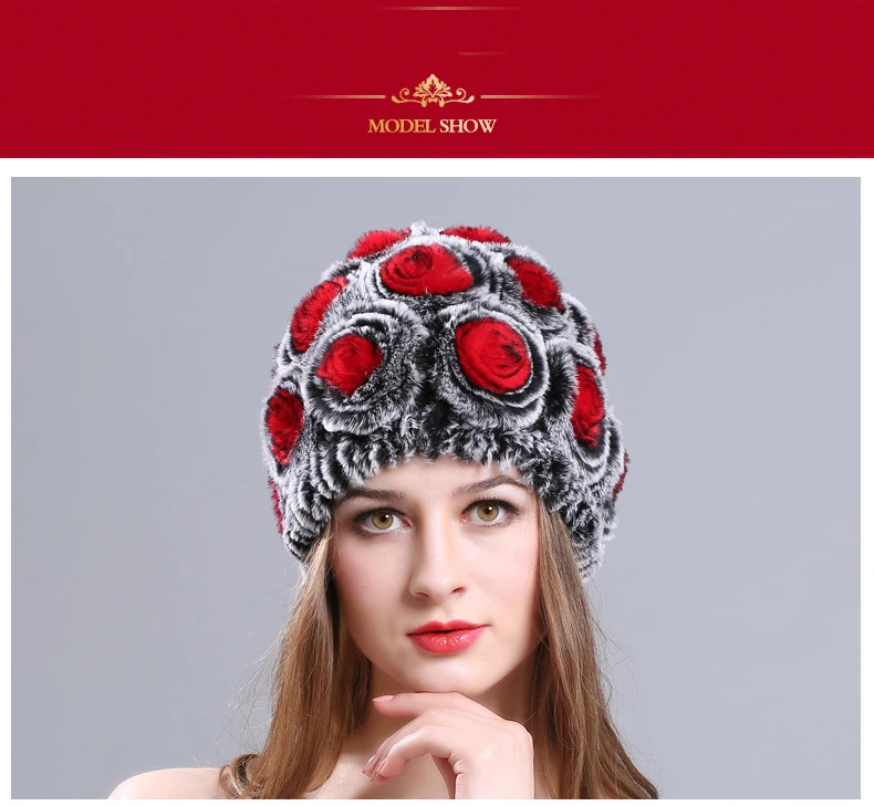 OMIKRON, меховая шапка, женская шапка из кролика Рекс, для женщин, зимняя, высокое качество, женские меховые шапки, шапочки, зимние, русские, теплые шапки, шапочки