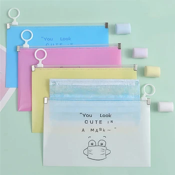 

8pc Fashion Mask Cover Bag Portable Facemask Holder Face Mask Storage Box Case Save Masque Boxes caja para guardar mascarillas