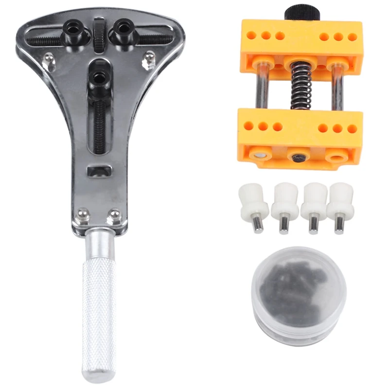 

1 Set Three Jaw Watch Case Opener Holder Watchmaker Watch Repair Tool Kit Set Battery Replacement Watch Repair Tool Kit