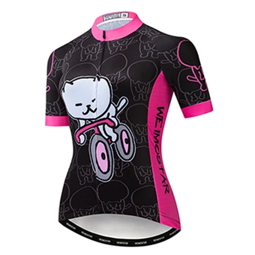 Быстросохнущая велосипедная майка с черепом женская профессиональная, командная, велосипедная одежда Maillot Ciclismo летняя MTB велосипедная Джерси гоночная велосипедная одежда - Цвет: CF2231