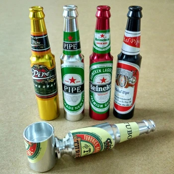 

Creative Gift Detachable Personality Pipe Metal Tobacco Pipes Portable Travel Smoking Pipe For Father Husband