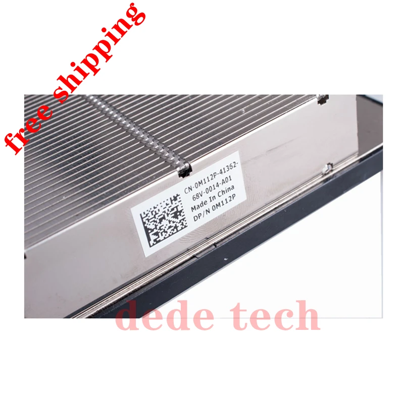 Подлинный радиатор M112P 0M112P для Dell PowerEdge R620