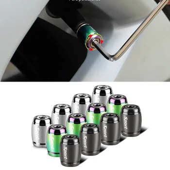 

Car Tyre Valve Caps Styling for Toyota Corolla rav4 Volkswagen Tiguan Golf Skoda Superb Yeti Metal Wheel Air Cover Accessories