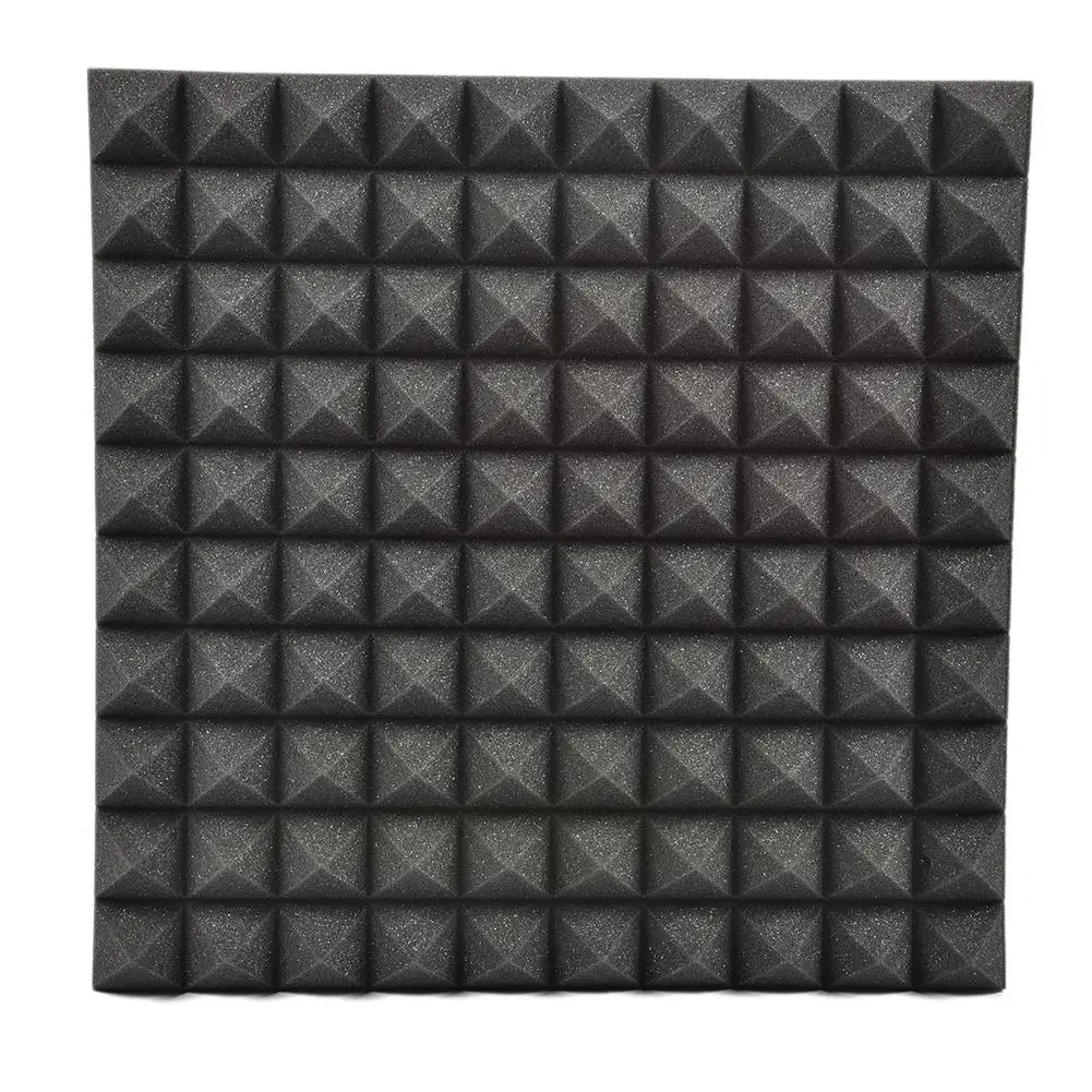 50* 50CM Acoustic Panels DIY Mural Wall Stickers For Wall Door Dome Decoration Wall Art Wall Decoration Noise Reduction