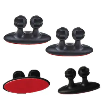 

10PCS Cable Clip Desk Tidy Winder Earphone Organizer Wire USB-Charger Holder