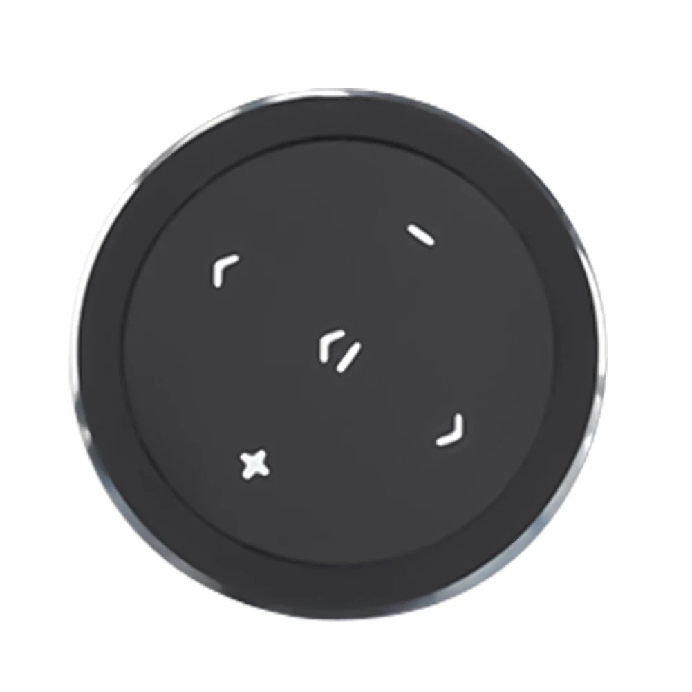 Авто Bluetooth MP3 аудио адаптер рулевое колесо Пульт дистанционного управления медиа Кнопка carros аксессуары Автомобильная маска камера - Название цвета: Черный