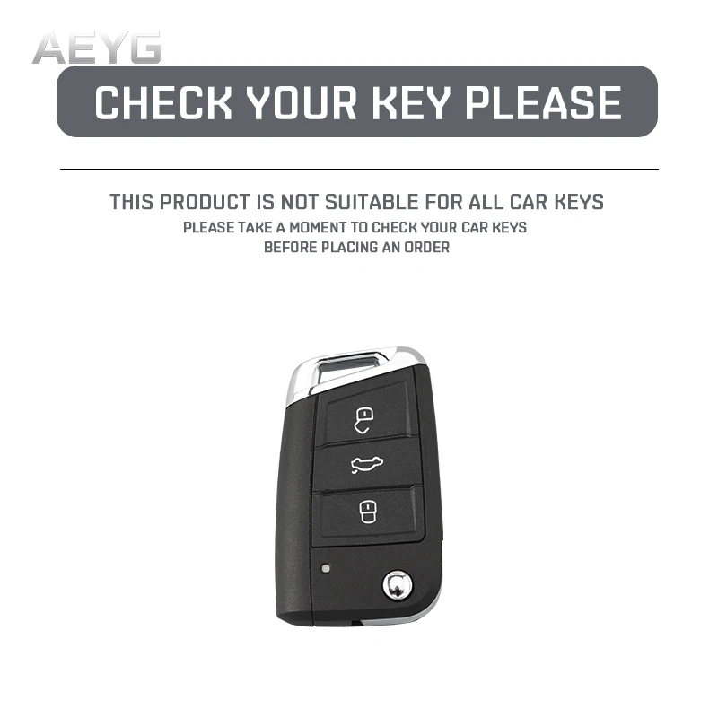 Key Case Cover Key Case TPU Car Key Case Full Cover Fob For VW Volkswagen Golf 7 MK7 Tiguan MK2 For SEAT Ateca Leon FR 2 Ibiza Skoda Octavia