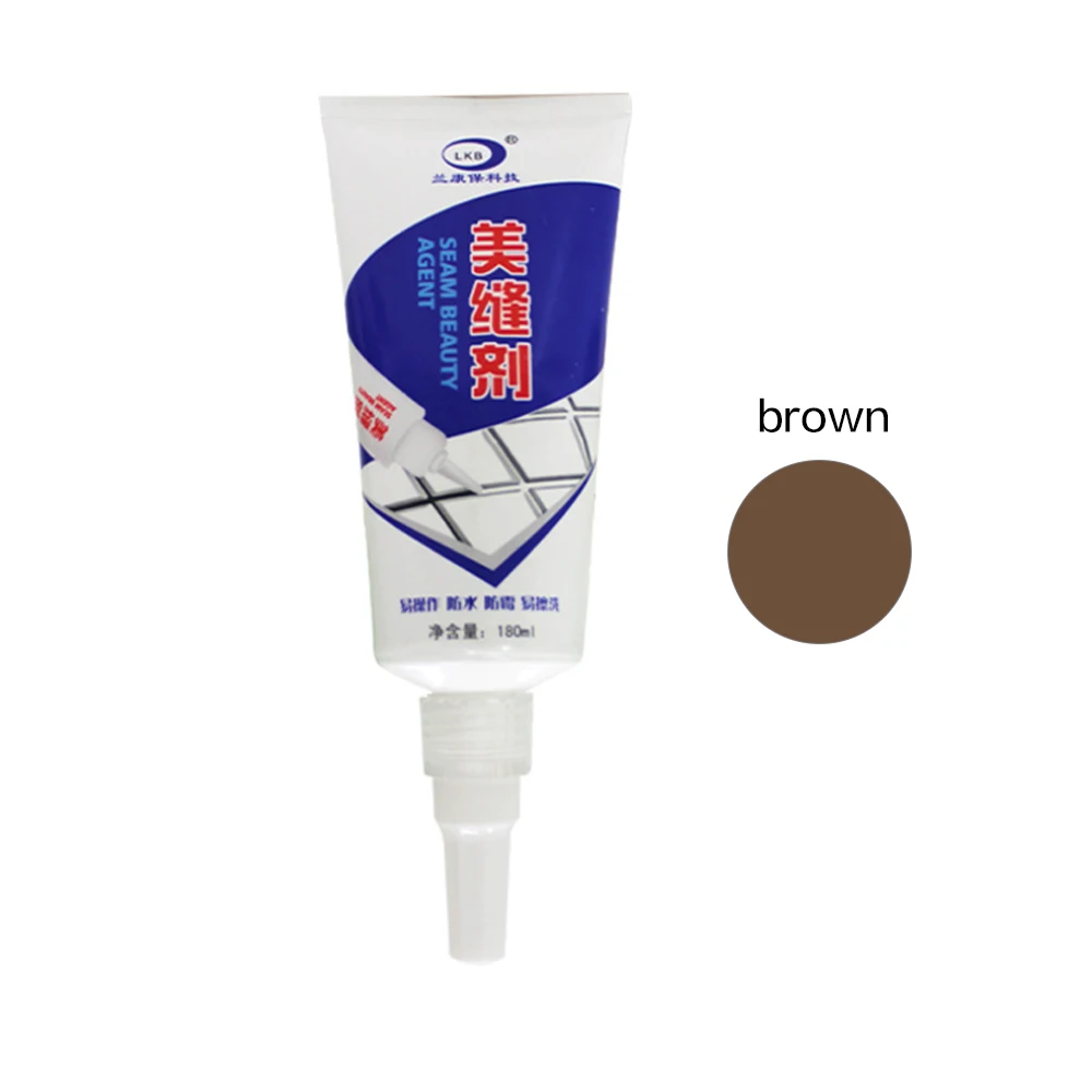 Профессиональный плиточный Grout Aide Repair Grout ручка настенная напольная керамика строительный инструмент для дома водонепроницаемые устойчивые к развитию плесени заполнитель - Тип аромата: Brown