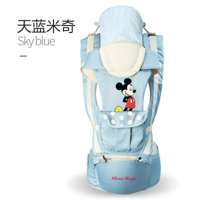 Disney Горячая Распродажа, Рюкзак-кенгуру для новорожденных, эргономичный рюкзак-кенгуру, красный поясной стул - Цвет: 03