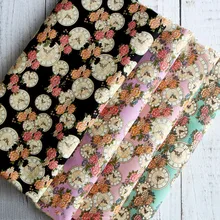 Стиль печати часов, хлопок, лен, винтажная ткань, сделай сам, ручная работа, текстиль, шитье, пэчворк, для сумок, платья, одежда, 145*50 см