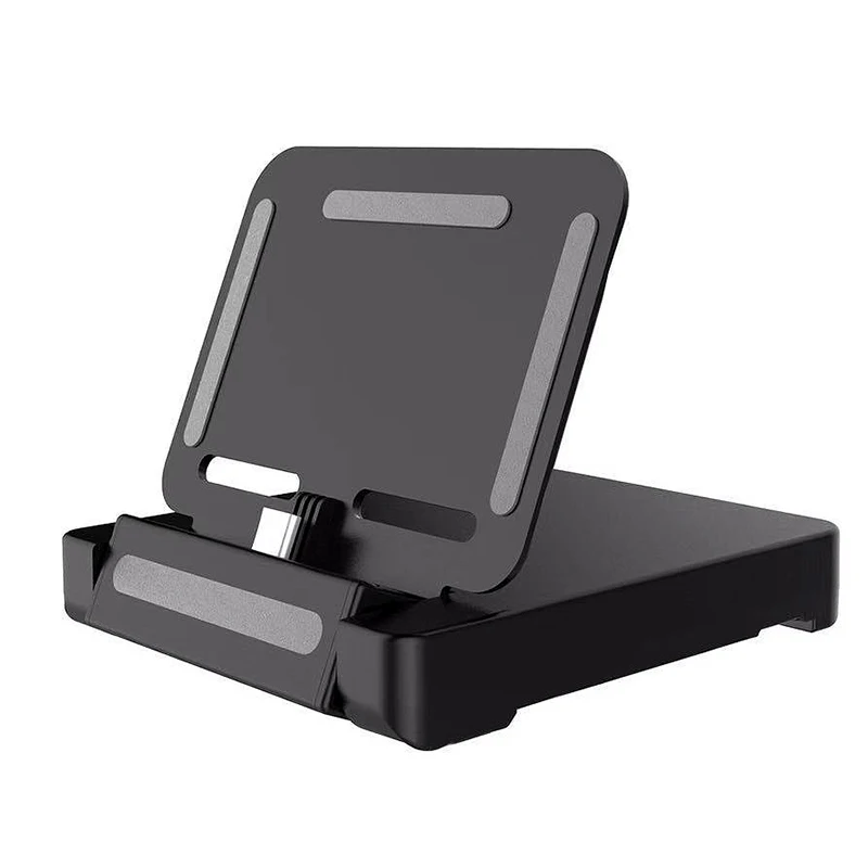 Портативная зарядная док-станция зарядная подставка база с 2 слотами для игровых карт для nintendo Switch Lite/nintendo Switch консоль - Цвет: Black