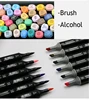 TOUCHNEW EF818  Super Brush  Alcohol Based Art Markers  Dual Head Manga Drawing Pens Alternative Copic Sketch ► Photo 2/3