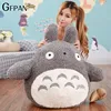 20-70cm de gran tamaño divertido Totoro juguetes de peluche famoso dibujo de Totoro suave de la felpa Animal relleno cojín muñeca regalo creativo para los niños ► Foto 2/6