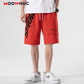 

Male Shorts Streetwear Men's Trouser Knee-Length Fashion Casual Jogger 2020 Summer Cool New Thin Sweatpants Pants Solid Hip Hop