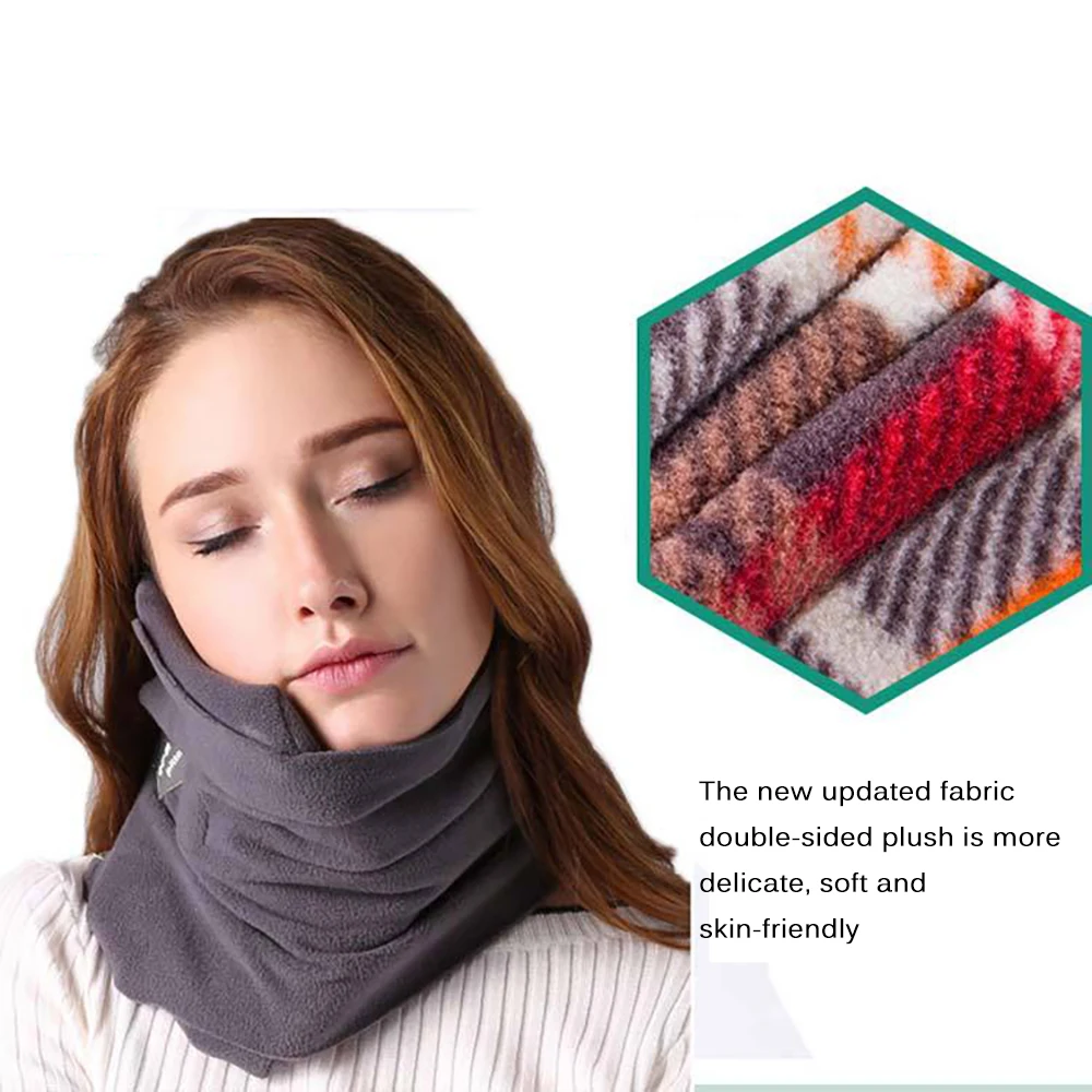 1pcs Airplane Traveling Neck Pillow Comfortable Travel Pillows Portable Nap Accessory For Sleep Pillow Travel