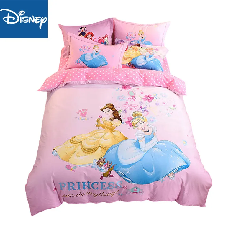 Princess Comforter Bedding Set Queen Size Quilt Covers For Girls