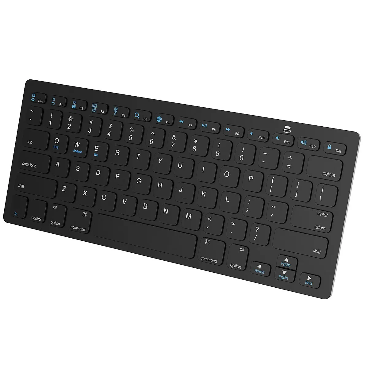 Ультра тонкий мини беспроводной bluetooth 3,0 клавиатура 78 клавиш для IOS для Android для Windows планшет ноутбук, настольный компьютер Pad