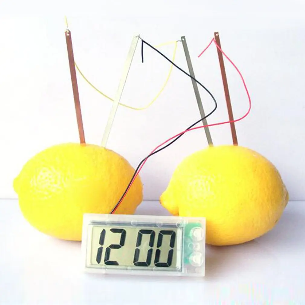 Фрукты и овощи Защита окружающей среды мощность часы картофель мощность поколения цифровые часы мощность поколения будильник