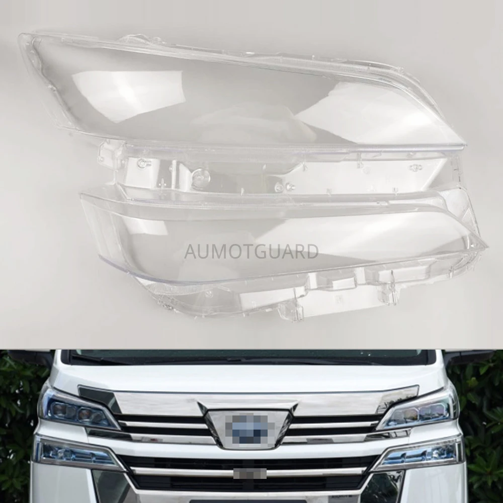 

Car Headlight Lens For Toyota Vellfire 2019 2020 Headlamp Cover Replacement Auto Shell Cover