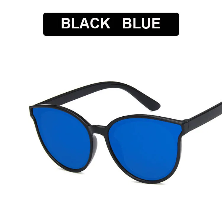 black blue Kilig Лидер продаж детские солнцезащитные очки для женщин Новая мода квадратный детские солнцезащитные очки для мальчиков и девочек Солнцезащитные очки "кошачий глаз" очки детские очки для путешествия UV400 подарок - Цвет линз: black blue
