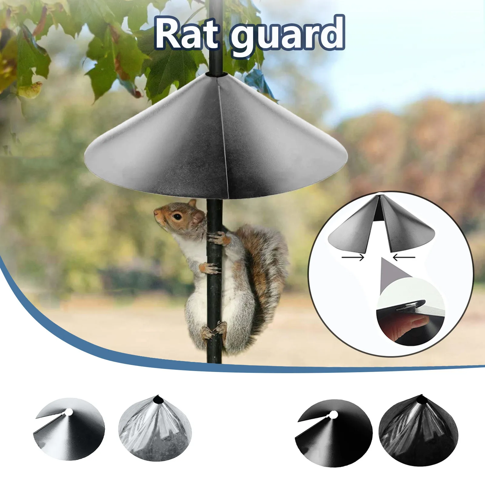 11 Best Squirrel Baffles For Your Bird Feeders In 2022 Wrap Around