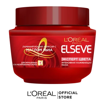 

L'Oreal Paris Elseve hair mask "Эльсев, Expert Color", painted and мелированных hair, 300 ml