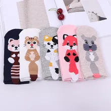 1 пара, цветные невидимые короткие женские носки-башмачки с фруктами, женские удобные хлопковые носки по щиколотку для девушек и женщин, летние носки