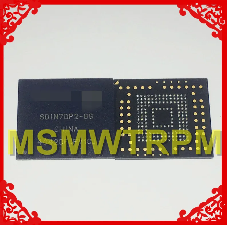 SDIN7DP2-8G BGA153Ball EMMC 8 GB мобильный телефон памяти и подержанных протестировал OK