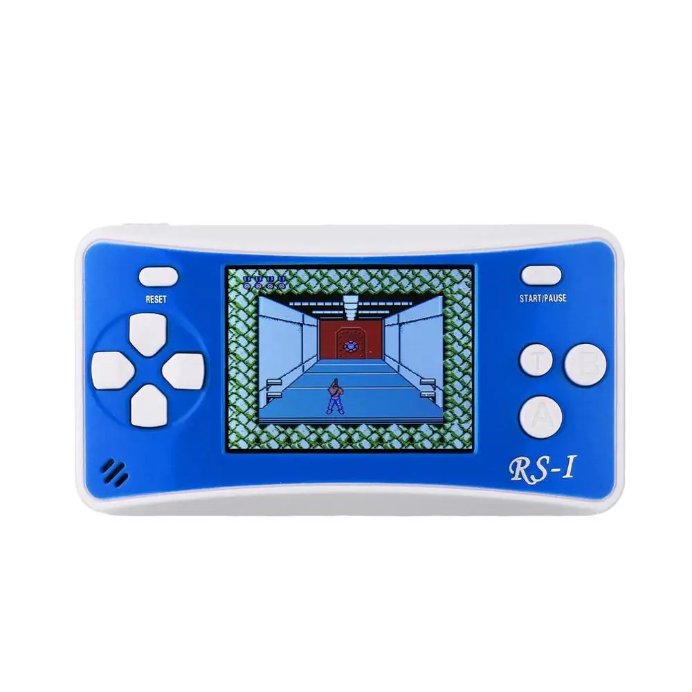 Blue Аркадные классические портативные игровые консоли портативные 2," lcd 8-Bit 152 в 1 ретро мини Электроника Новые игры для детей Подарки - Цвет: Blue