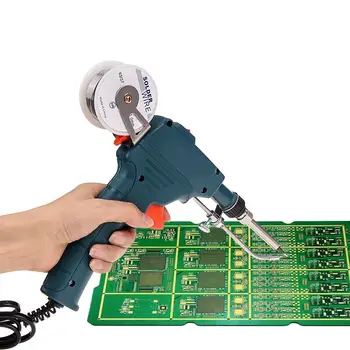

Soldering Tool Electric Iron Kit 60W Dark Green High Temperature Handheld Internal Heat Type Electrical Tools