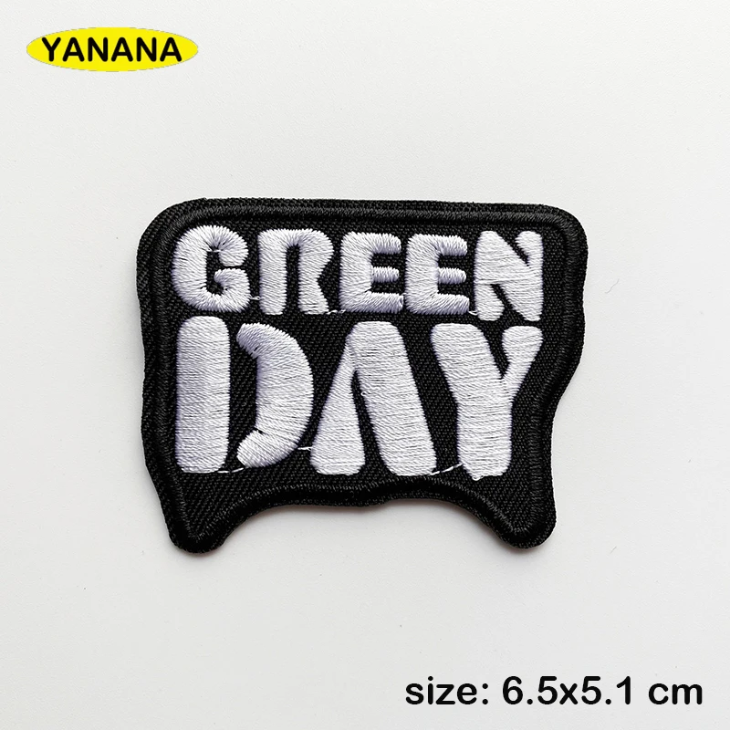 

BAND ROCK MUSIC Iron On Patches Cloth Mend Decorate Clothes Apparel Sewing Decoration Applique Badges Heavy Metal