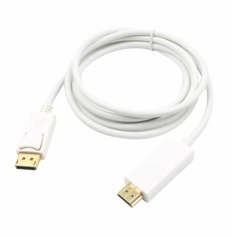 Дисплей порт HDMI видео стабильный ПК Дисплей Кабель-адаптер HD быстрый ноутбук компьютер ПВХ аксессуары 4K 1080P