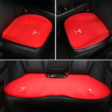 Funda de asiento de coche para Tesla Model3 Modelo 3 Modelo S X Y, cojín delantero Y trasero, Protector transpirable, alfombrilla Interior, accesorios antisl
