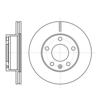 

Disc brake LDV MAXUS Van REMSA 6106410