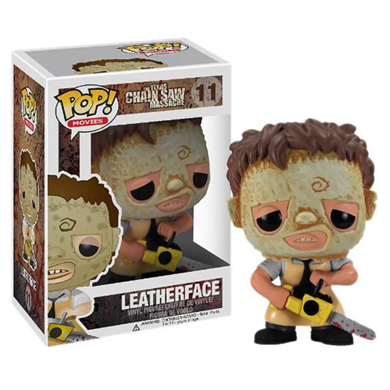 FUNKO POP Horror фильм Техасская резня бензопилой Leatherface 11 # фигурки модель игрушки для друзей подарки на Рождество Хэллоуин
