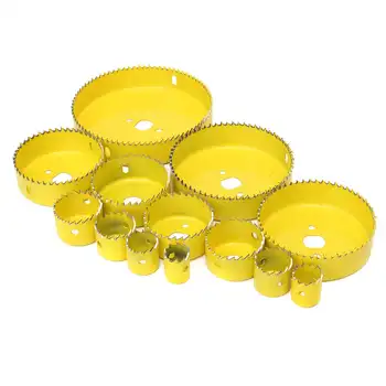 

16PCS DIY Hole Saw Bit Cutting Set Kit 19-127mm Wood Sheet Metal Alloy Circular Round Case Drill Bits Metal Cutter Hole Saw